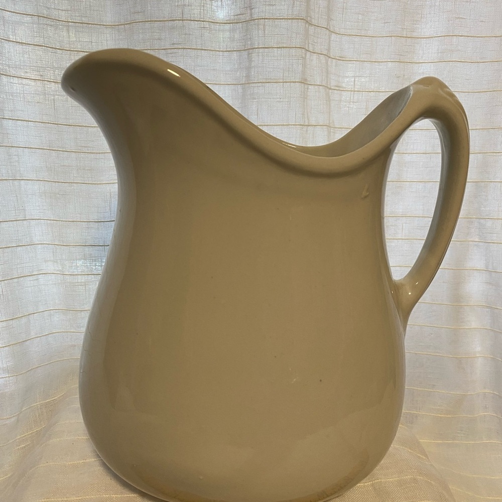 1930-1960,s Cream heavy duty Pitcher